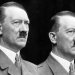 Imagem de Adolf Hitler em silencio