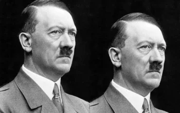 Imagem de Adolf Hitler em silencio