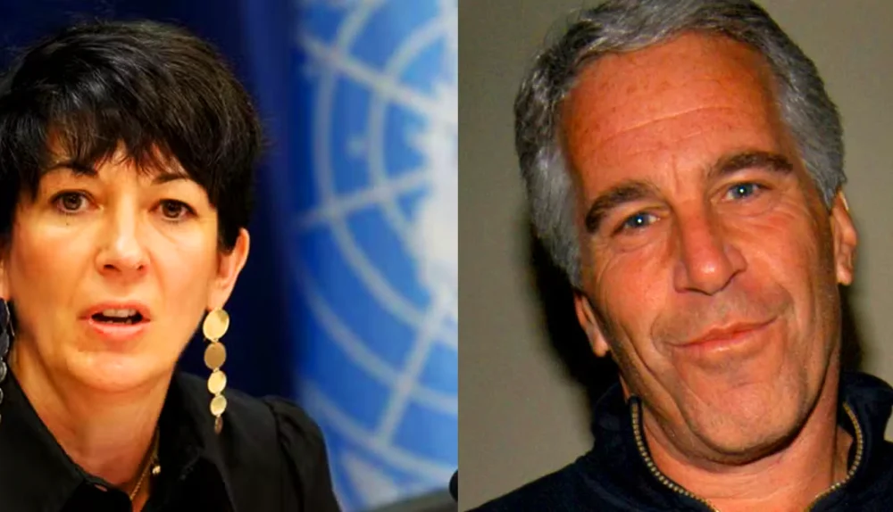 Fotografia de arquivo de Jeffrey Epstein em contexto de investigação criminal sobre rede de tráfico e abuso.