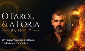 Material promocional do curso de liderança masculina para encontro de homens brasileiros do Juliano Cazarré